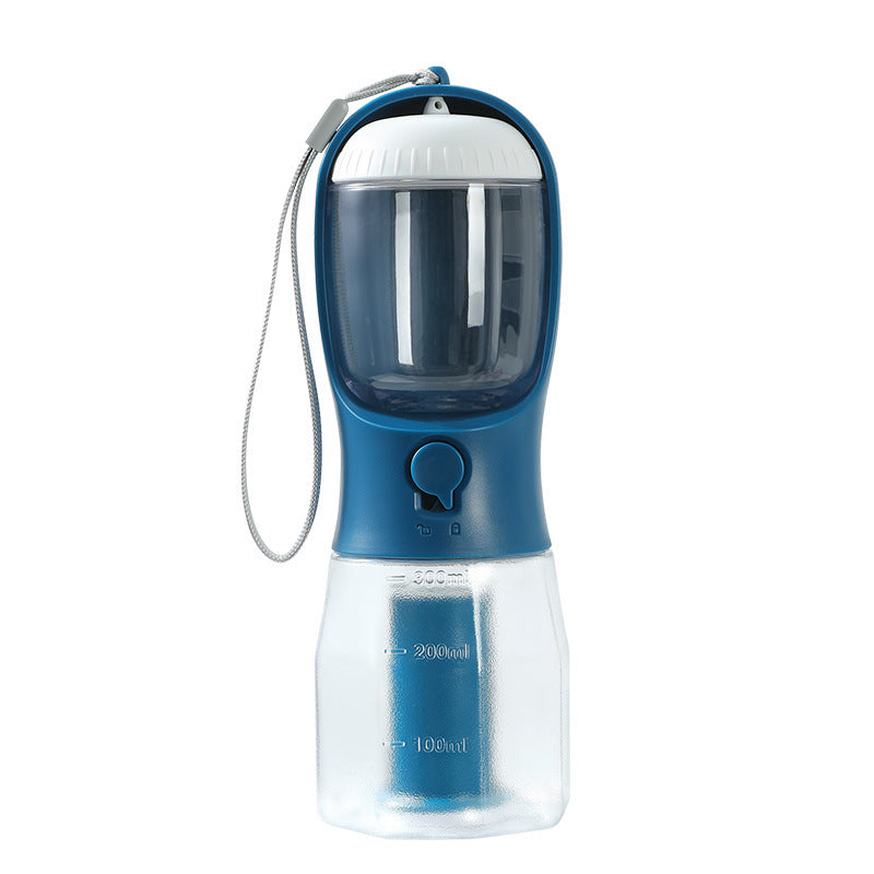 Convenient Travel Cup for Pet Hydration, Treats, and Disposal